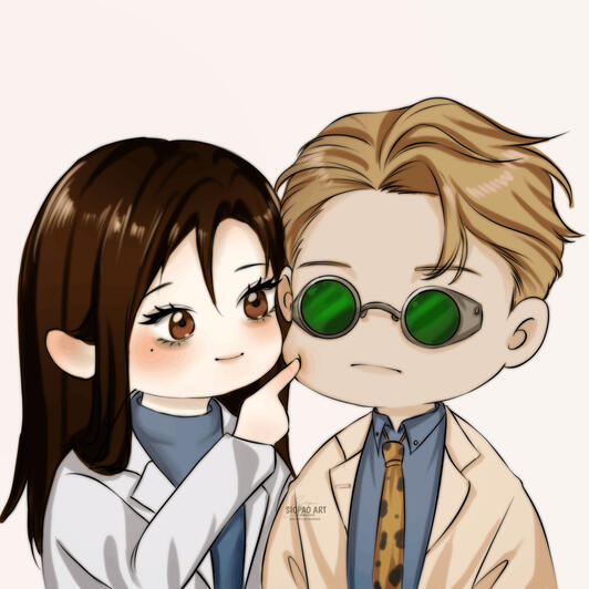 nanashoko commission by @Siopao_Artistry on Twitter